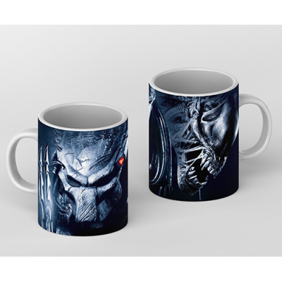 Керамична чаша Alien & Predator